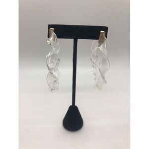 New Large Acrylic Hoop Earrings‎